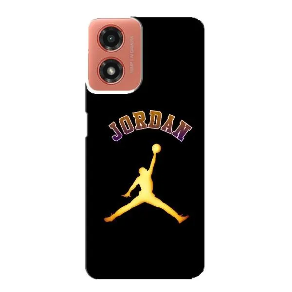 Чехол с принтом «Jordan Gold» для Motorola MOTO G04 Чехол с принтом «Jordan Gold» для Motorola MOTO G04