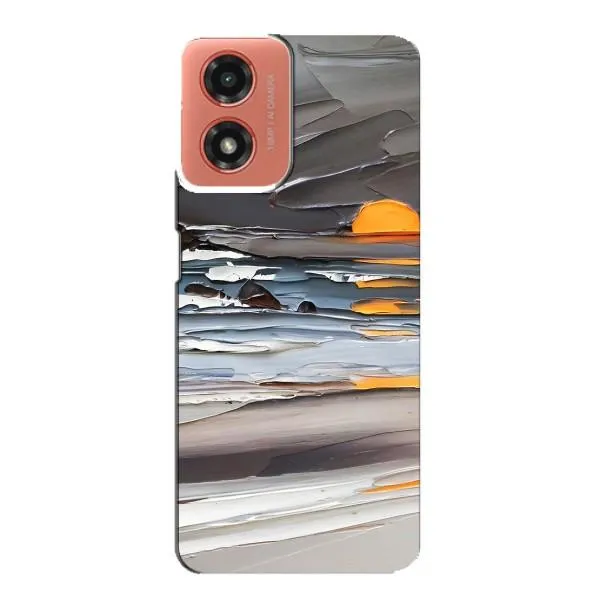 Чехол с принтом «Пастель» для Motorola MOTO G04
