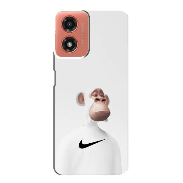 Чехол с принтом «обезьяна NFT Nike» для Motorola MOTO G04