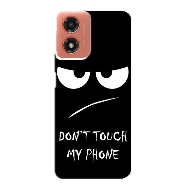 Чехол с принтом «Dont Touch» для Motorola MOTO G04