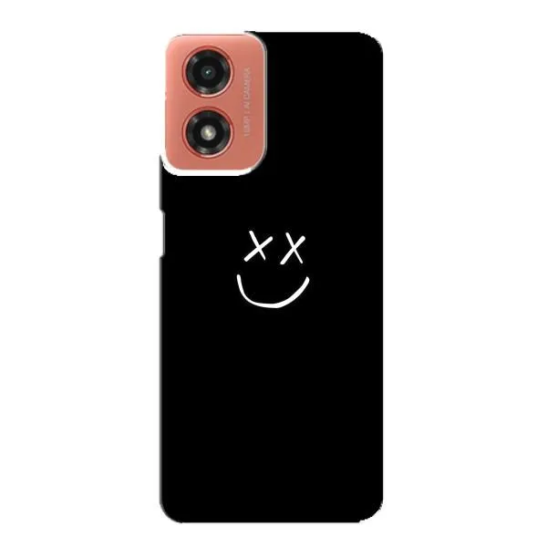 Чехол с принтом «Смайл» для Motorola MOTO G04