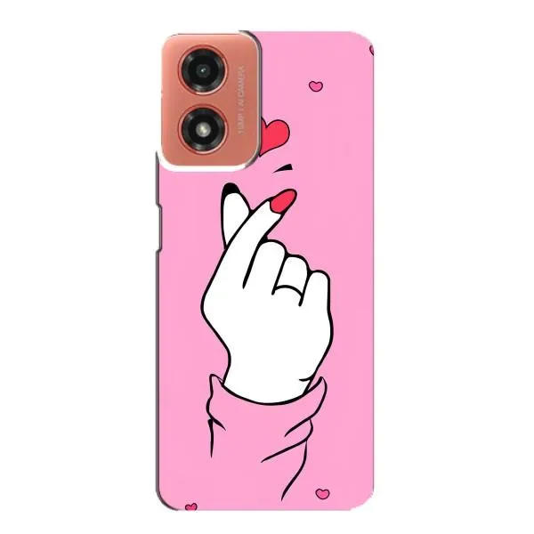 Чехол с принтом «Знак Love» для Motorola MOTO G04