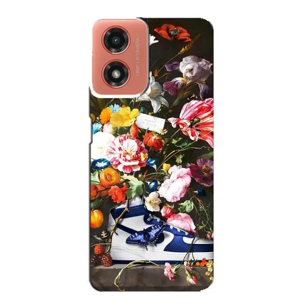 Чехол с принтом «Стиль Найк» для Motorola MOTO G04