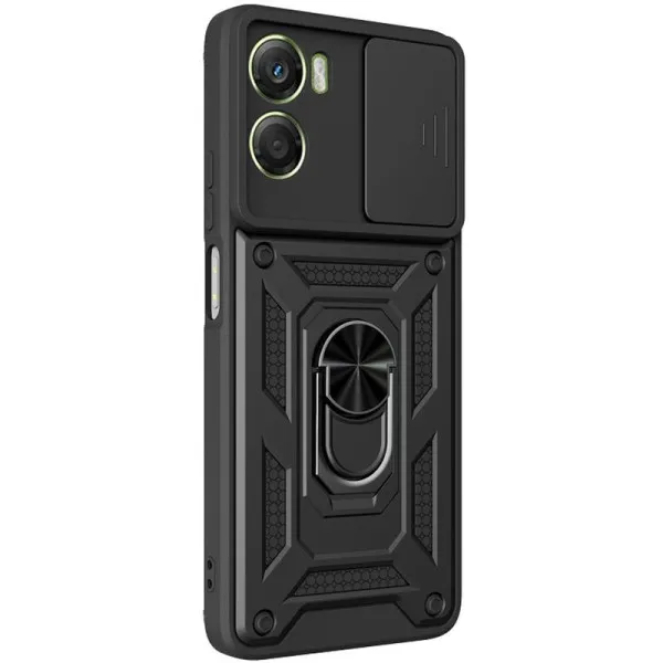 Чохол Ummi Camshield Serge Ring для Motorola Moto G05 / E15 — Чорний — фото 1