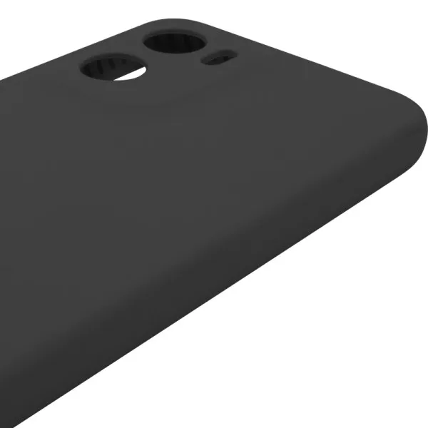 Чехол Silicone Cover Lakshmi Full Camera (AAA) для Motorola Moto G05 / E15 4G — Черный — фото 5