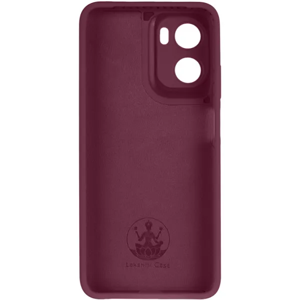 Чехол Silicone Cover Lakshmi Full Camera (AAA) для Motorola Moto G05 / E15 4G — Бордовый — фото 2