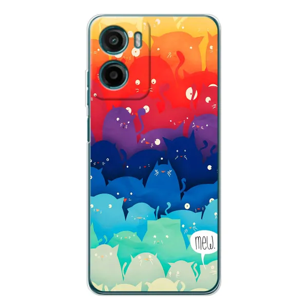 Чехол с принтом «Mew» для Motorola Moto G05