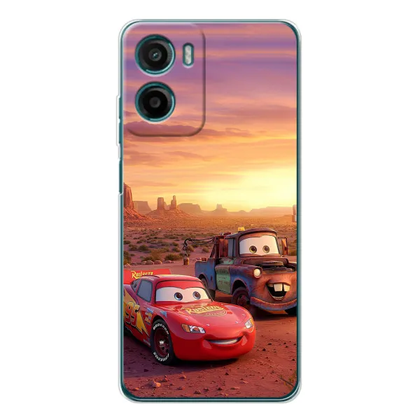Чехол с принтом «Маквин и Метр» для Motorola Moto G05