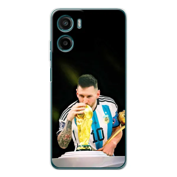 Чехол с принтом «Кубок Месси» для Motorola Moto G06 Power