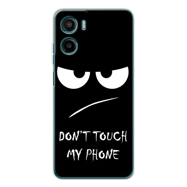 Чехол с принтом «Dont Touch» для Motorola Moto G06 Power