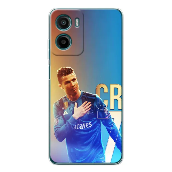 Чехол с принтом «CR7 Real» для Motorola Moto G06 Power
