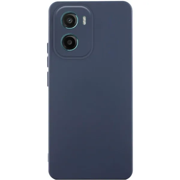 Чехол Silicone Cover Ummi Lakshmi Full Camera (AA) для Motorola Moto G06 — Синий