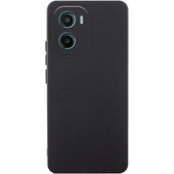 Чехол Silicone Cover Ummi Lakshmi Full Camera (AA) для Motorola Moto G06 — Черный — фото 1