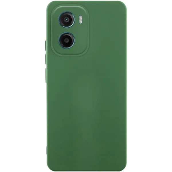 Чехол Silicone Cover Ummi Lakshmi Full Camera (AA) для Motorola Moto G06 — Зеленый