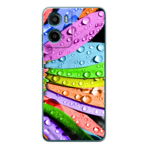 Чохол з принтом «Семиквітка» для Motorola Moto G06