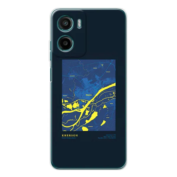 Чехол с принтом «Херсон» для Motorola Moto G06
