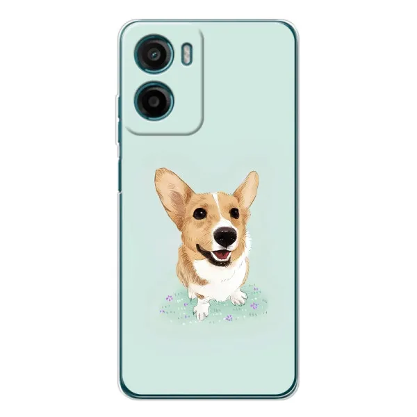 Чехол с принтом «Корги» для Motorola Moto G06