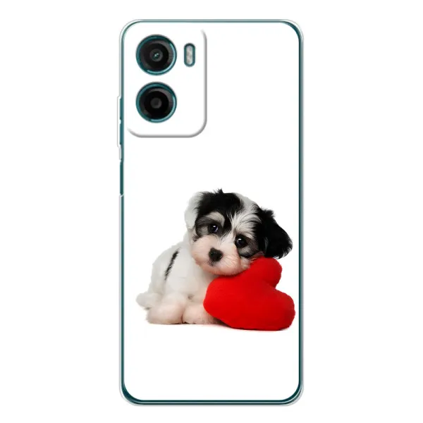 Чехол с принтом «Песик» для Motorola Moto G06