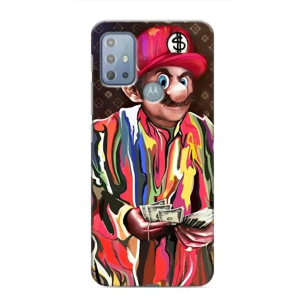 Чехол с принтом «Mario LV» для Motorola MOTO G10