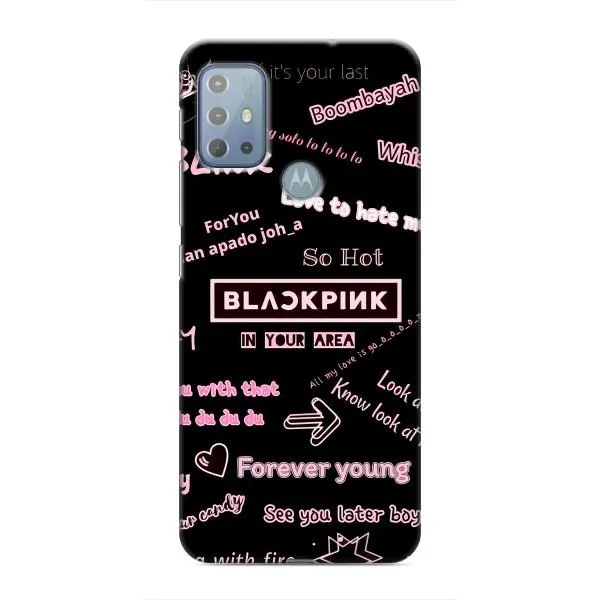 Чехол с принтом «BLACKPINK» для Motorola MOTO G10