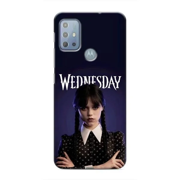 Чехол с принтом «Wednesday» для Motorola MOTO G10