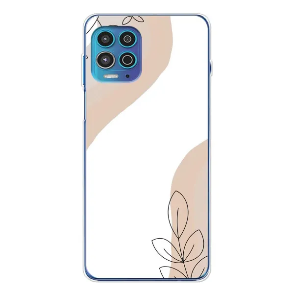 Чехол с принтом «Нюдовая веточка абстракция» для Motorola MOTO G100 Pro