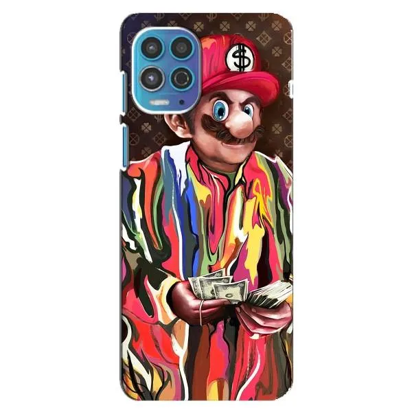 Чехол с принтом «Mario LV» для Motorola MOTO G100