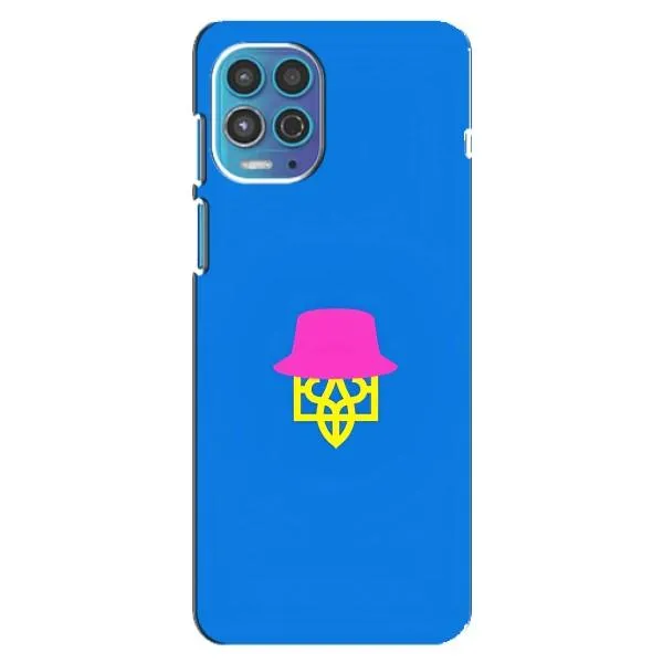 Чохол з принтом «Шапка на гербу» для Motorola MOTO G100