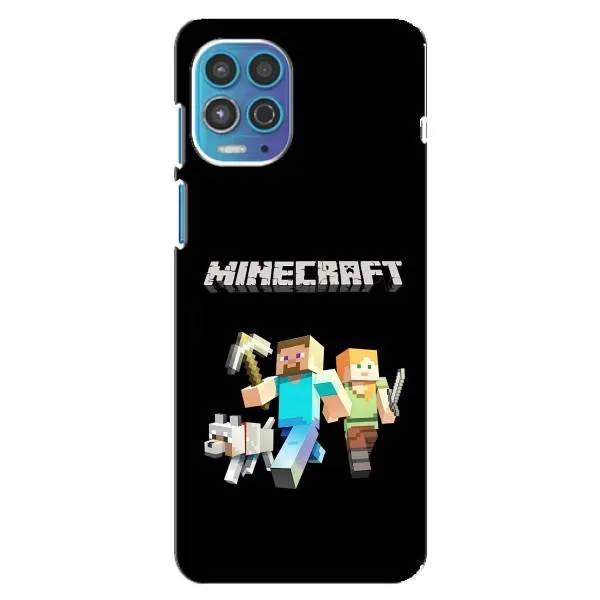 Чехол с принтом «герои Minecraft» для Motorola MOTO G100 Чехол с принтом «герои Minecraft» для Motorola MOTO G100