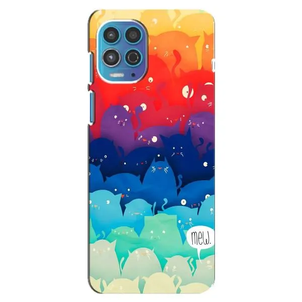Чехол с принтом «Mew» для Motorola MOTO G100