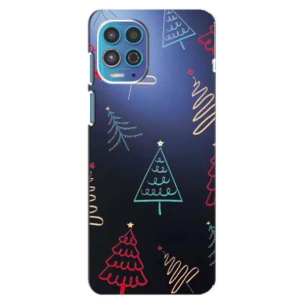 Чехол с принтом «Рождественские елки» для Motorola MOTO G100