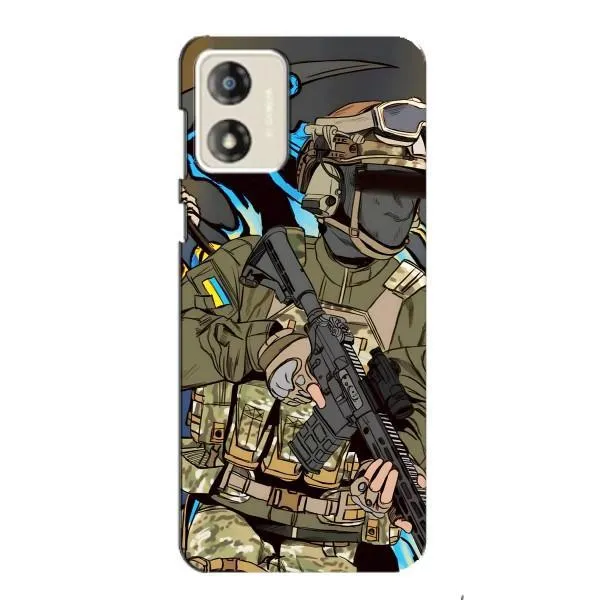 Чехол с принтом «Воин ВСУ» для Motorola MOTO G13