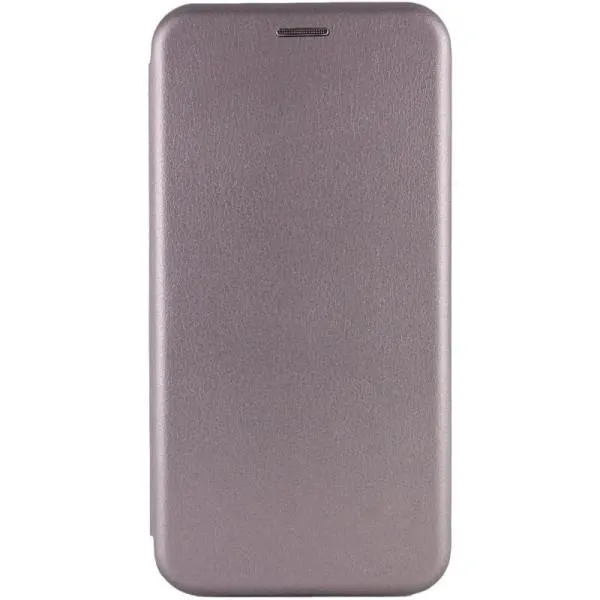 Кожаный чехол-книжка Classy для Motorola Moto G14 — Серый — фото 1 Кожаный чехол-книжка Classy для Motorola Moto G14 — Серый — фото 1