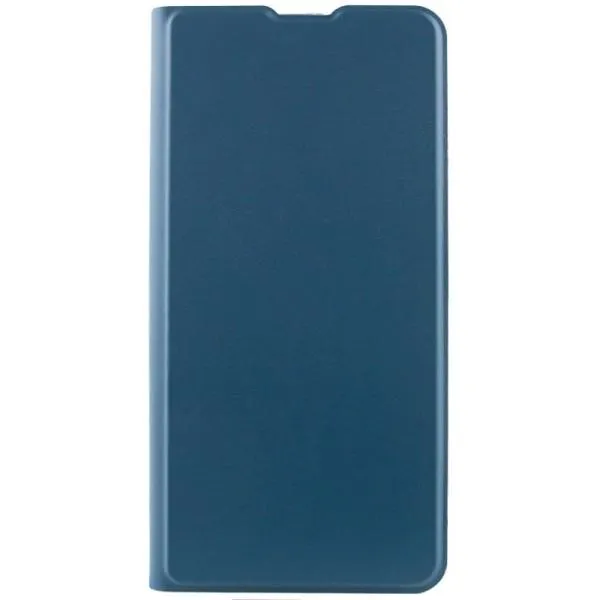 Кожаный чехол-книжка GETMAN Elegant (PU) для Motorola Moto G14 — Синий — фото 1 Кожаный чехол-книжка GETMAN Elegant (PU) для Motorola Moto G14 — Синий — фото 1