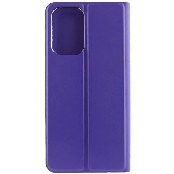 Кожаный чехол-книжка GETMAN Elegant (PU) для Motorola Moto G14 — Фиолетовый — фото 3 Кожаный чехол-книжка GETMAN Elegant (PU) для Motorola Moto G14 — Фиолетовый — фото 3