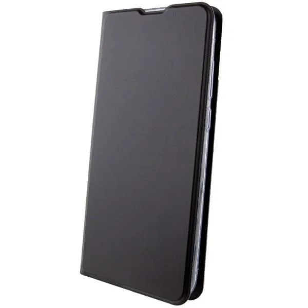 Кожаный чехол-книжка GETMAN Elegant (PU) для Motorola Moto G14 — Черный — фото 2 Кожаный чехол-книжка GETMAN Elegant (PU) для Motorola Moto G14 — Черный — фото 2