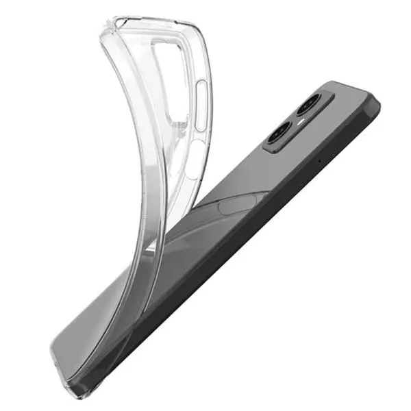 TPU чехол Epic Transparent 1,5mm для Motorola Moto G14 — Прозрачный — фото 4