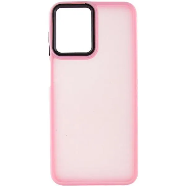 Чехол TPU+PC Lyon Frosted для Motorola Moto G14 — Розовый — фото 2