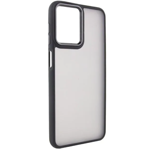 Чехол TPU+PC Lyon Frosted для Motorola Moto G14 — Черный — фото 1