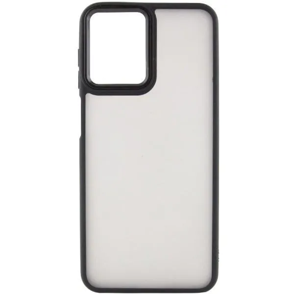 Чехол TPU+PC Lyon Frosted для Motorola Moto G14 — Черный — фото 2