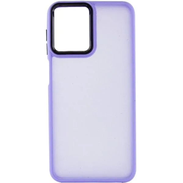 Чехол TPU+PC Lyon Frosted для Motorola Moto G14 — Фиолетовый — фото 2