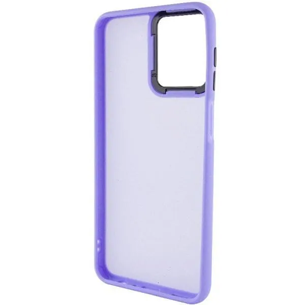 Чехол TPU+PC Lyon Frosted для Motorola Moto G14 — Фиолетовый — фото 3