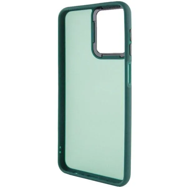 Чехол TPU+PC Lyon Frosted для Motorola Moto G14 — Зеленый — фото 3