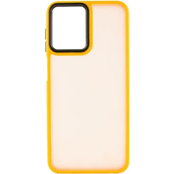 Чехол TPU+PC Lyon Frosted для Motorola Moto G14 — Оранжевый — фото 2 Чехол TPU+PC Lyon Frosted для Motorola Moto G14 — Оранжевый — фото 2