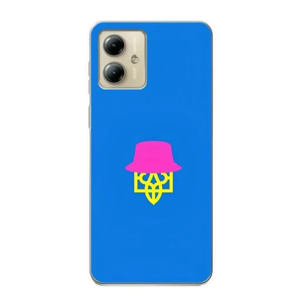 Чехол с принтом «Шапка на гербу» для Motorola MOTO G14
