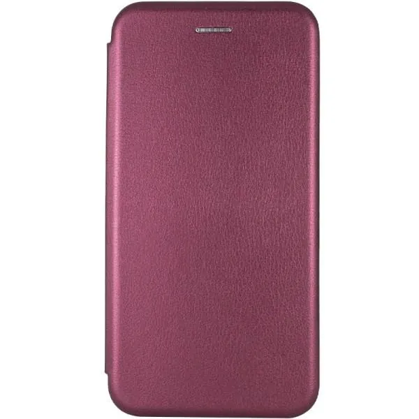Кожаный чехол-книжка Classy для Motorola Moto G15 4G — Бордовый — фото 1 Кожаный чехол-книжка Classy для Motorola Moto G15 4G — Бордовый — фото 1