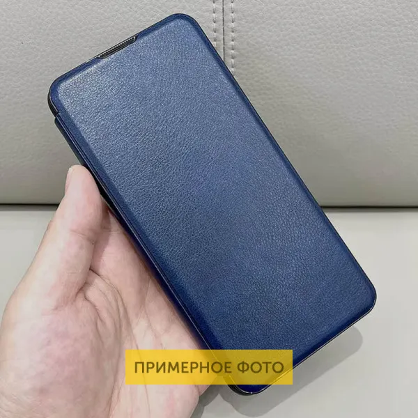 Кожаный чехол-книжка Belora для Motorola Moto G15 4G — Темно-синий — фото 2 Кожаный чехол-книжка Belora для Motorola Moto G15 4G — Темно-синий — фото 2