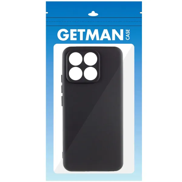 Чохол TPU GETMAN Liquid Silk Full Camera для Motorola Moto G15 4G / G15 Power / G17 / G17 Power — Чорний — фото 3 Чохол TPU GETMAN Liquid Silk Full Camera для Motorola Moto G15 4G / G15 Power / G17 / G17 Power — Чорний — фото 3
