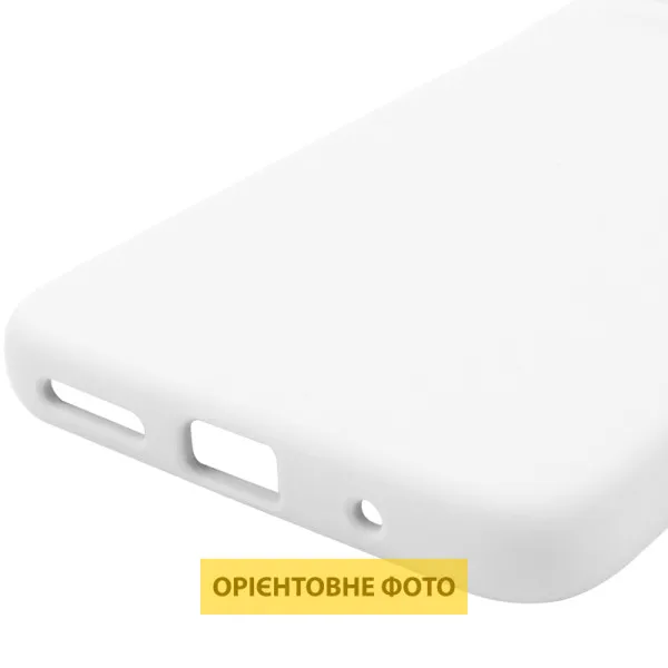 Чехол Silicone Cover Lakshmi Full Camera (AAA) для Motorola Moto G15 4G — Белый — фото 4