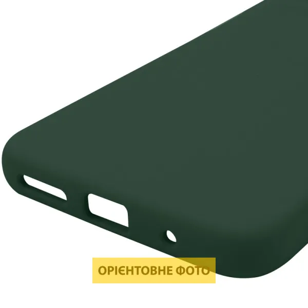 Чехол Silicone Cover Lakshmi Full Camera (AAA) для Motorola Moto G15 4G — Зеленый — фото 2